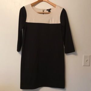 Black and cream H&M tunic dress